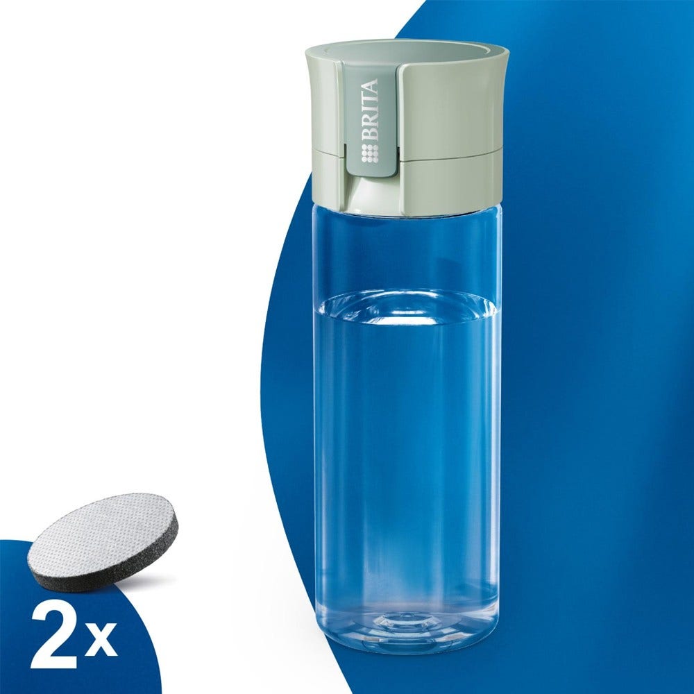 BRITA Borraccia filtrante (600ml) Vital Verde Chiaro