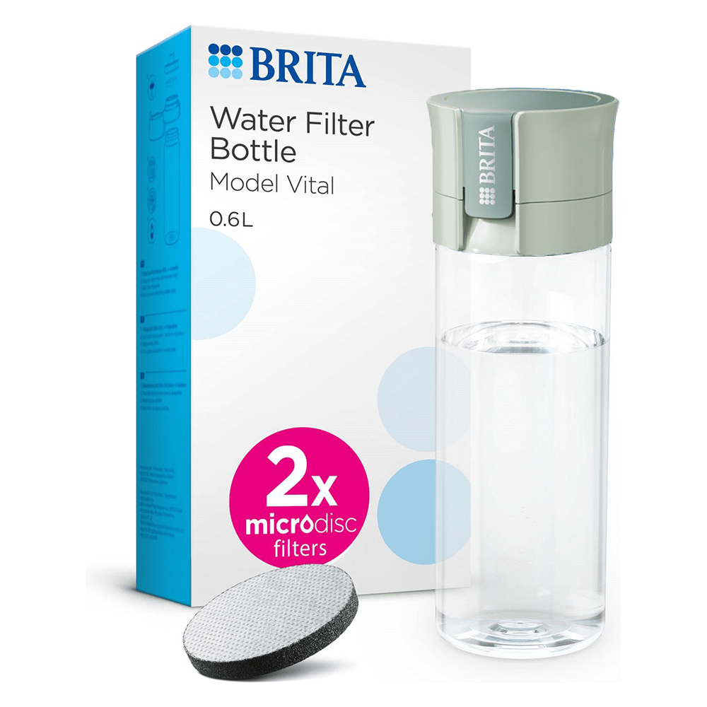 BRITA Borraccia filtrante (600ml) Vital Verde Chiaro