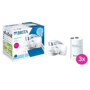 Sistema di filtraggio dell’acqua BRITA ON TAP V >60 micron + 3x cartuccia filtro