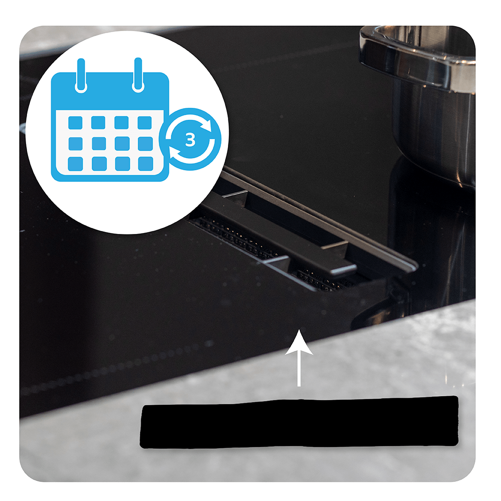 Faber Filtro a carboni attivi rigenerabile 693x77mm Nanosorb 1100T / Galileo Smart BK F830
