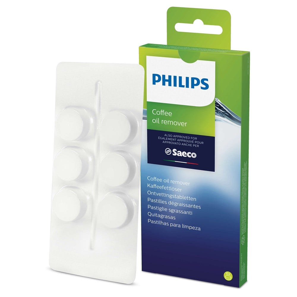 Philips / Saeco Compresse per la rimozione dell'olio di caffè (6 pezzi) CA6704