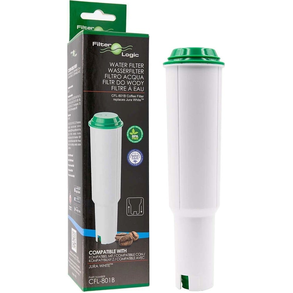 Filtro dell'acqua Jura White 60209 di Filter Logic