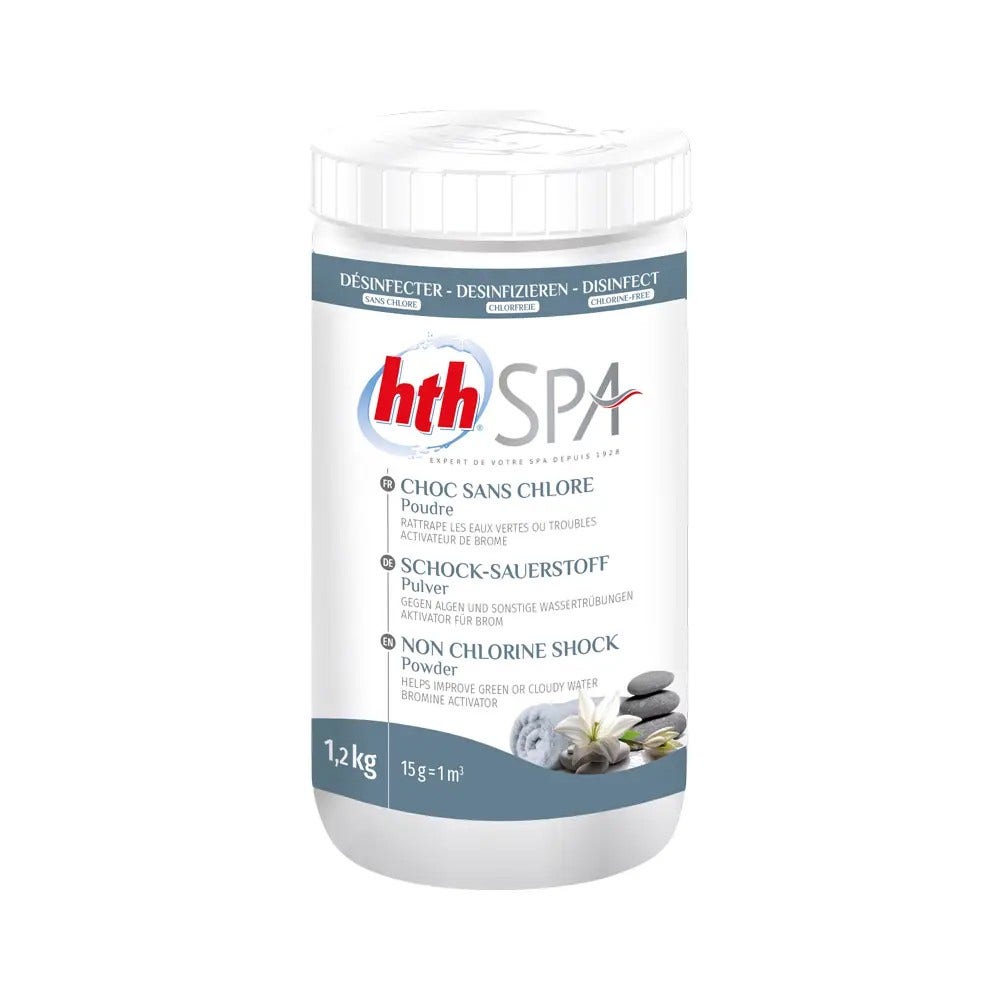 Hth Spa Polvere di Ossidazione a Shock Senza Cloro D800220HA