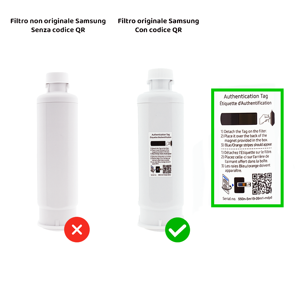 Samsung Filtro acqua frigorifero HAF-QIN/EXP / DA97-17376B