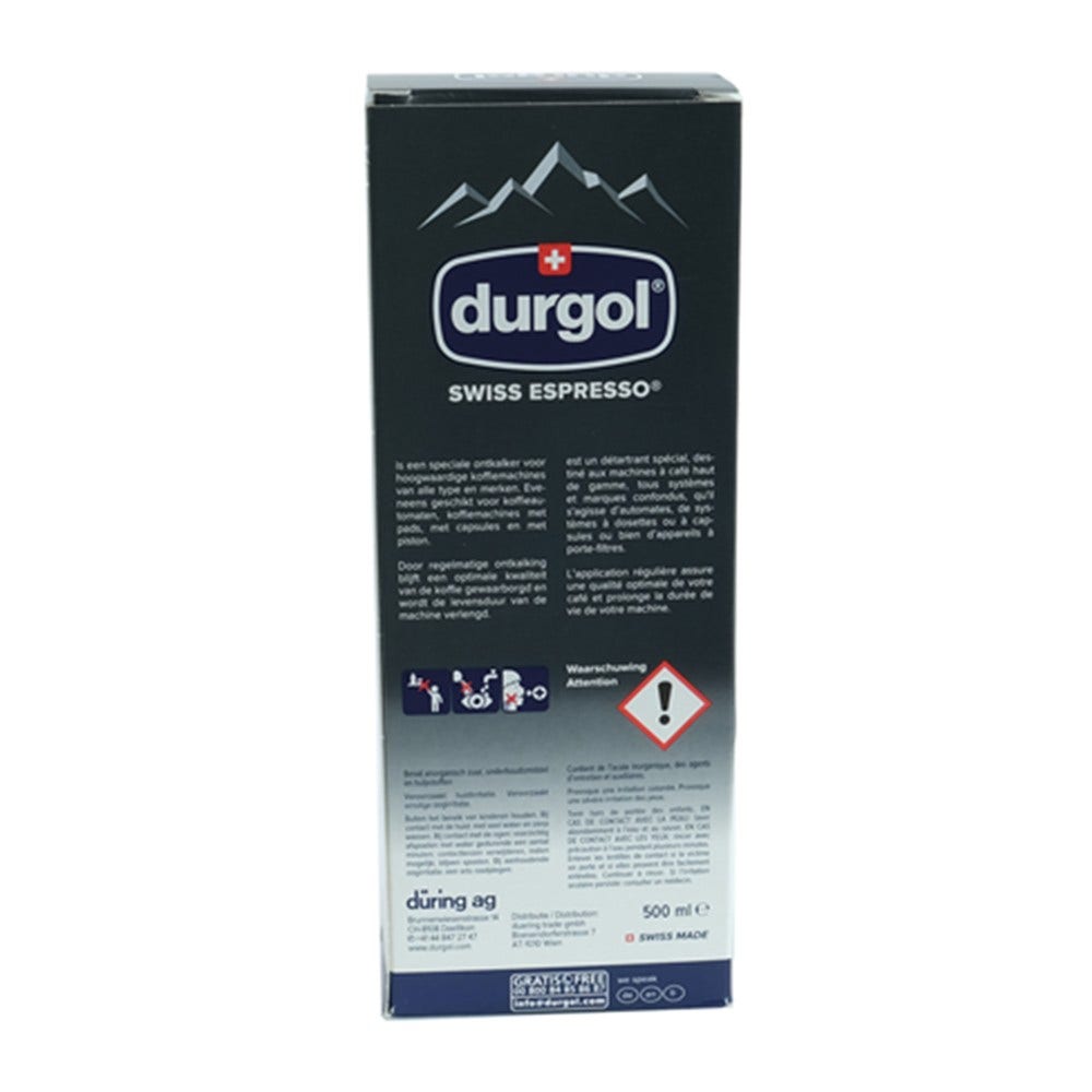Durgol Decalcificante (500ml) Swiss Espresso per macchine da caffè