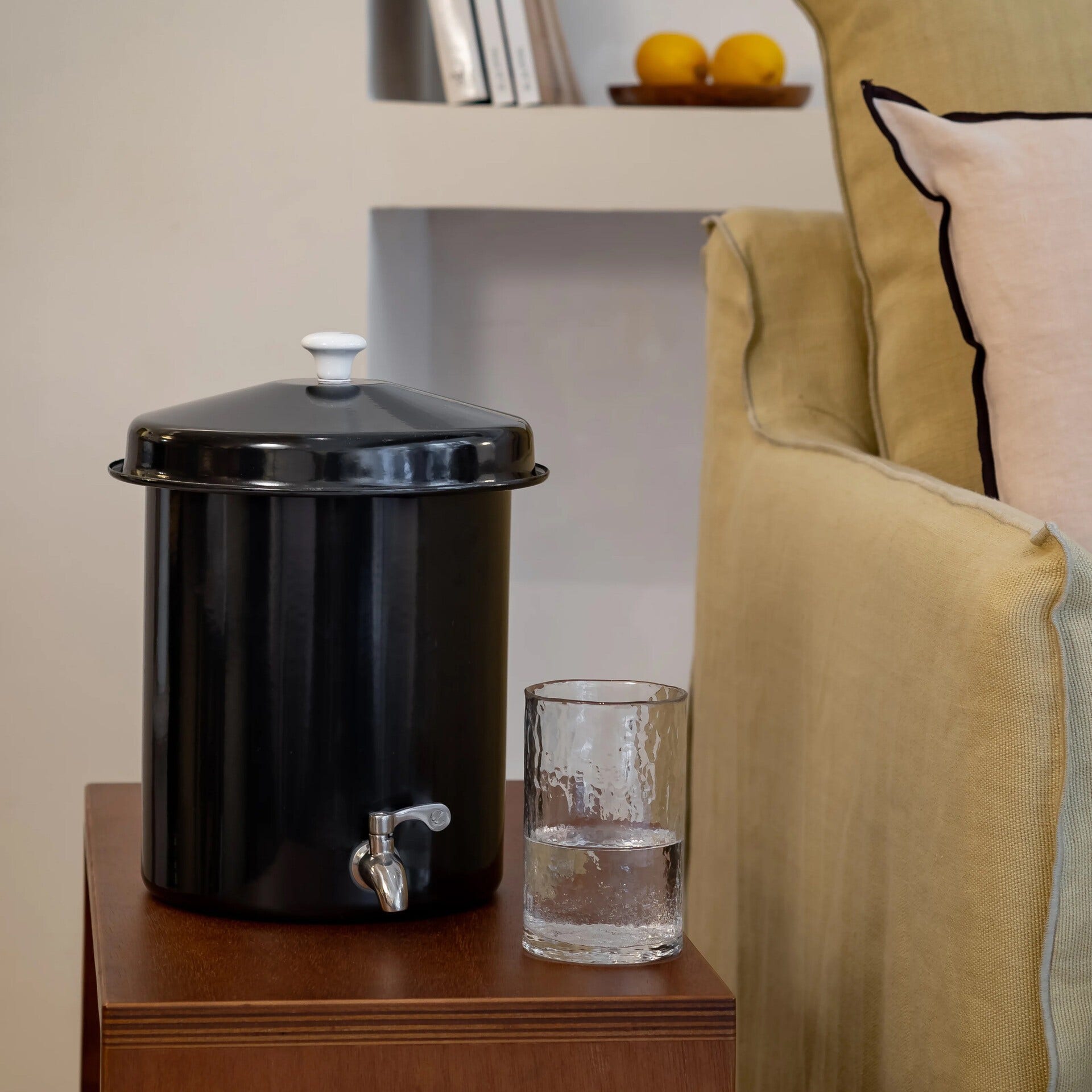 Ecofiltro Filtro acqua 5L Nero (filtra PFAS)