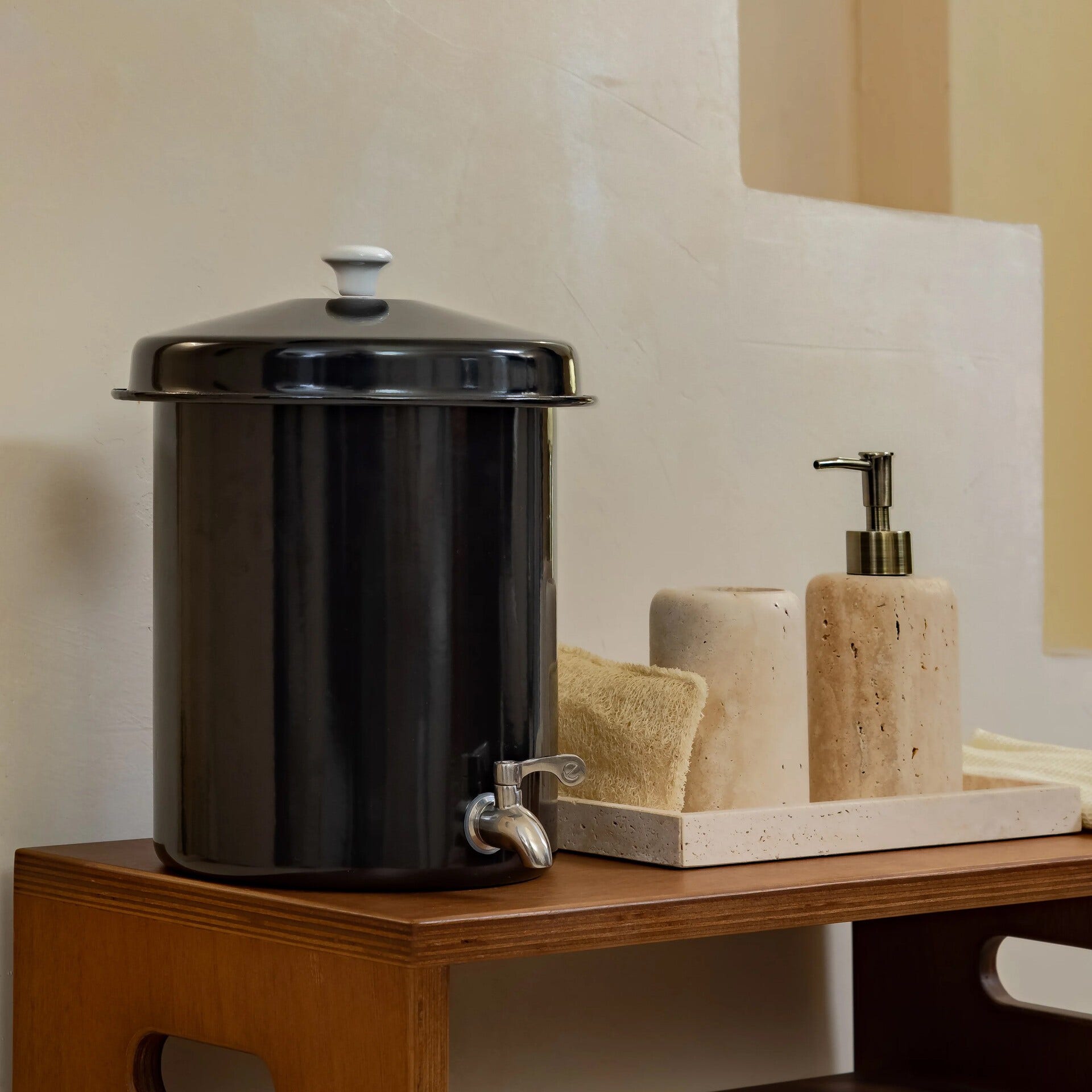 Ecofiltro Filtro acqua 5L Nero (filtra PFAS)