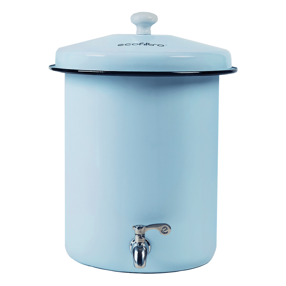 Kit iniziale Ecofiltro Filtro acqua 5L Azzurro (filtra PFAS)
