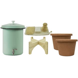 Ecofiltro filtro acqua 5L set iniziale verde menta - 4 anni di utilizzo