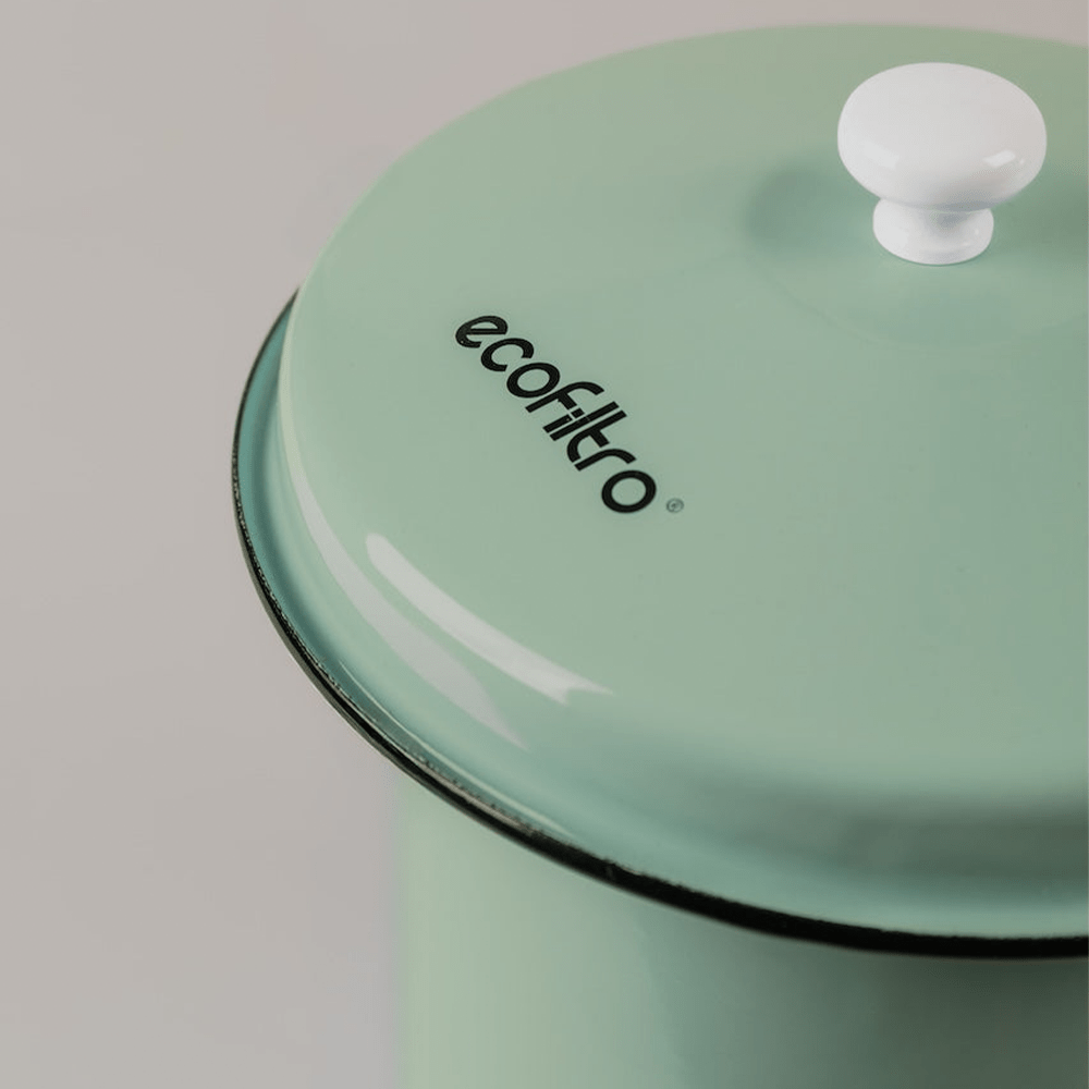 Ecofiltro Filtro acqua 5L Verde menta (filtra PFAS)