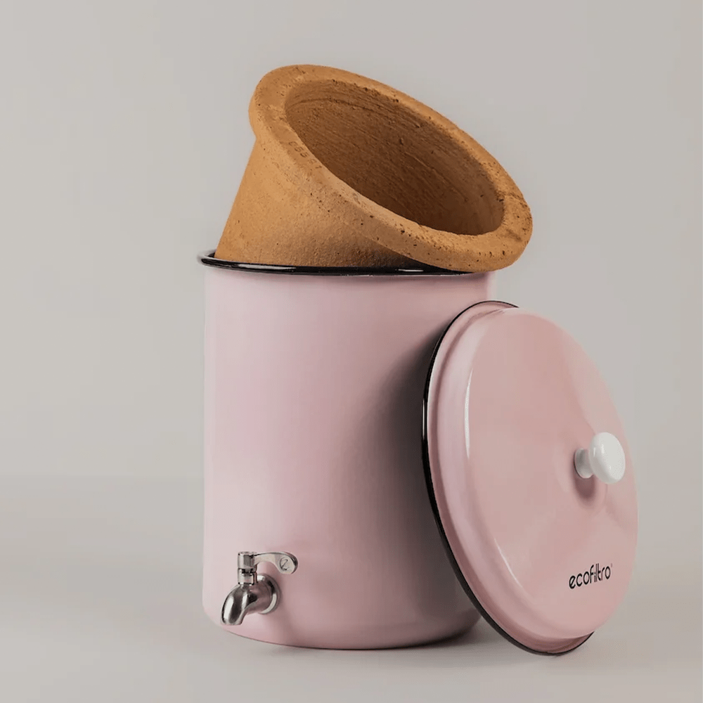 Ecofiltro Filtro acqua 5L Rosa baby (filtra PFAS)