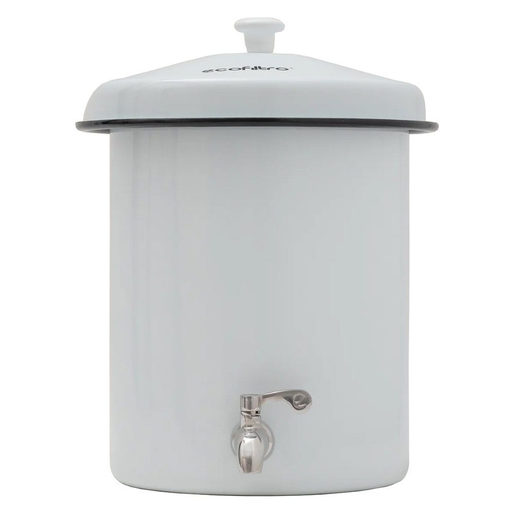 Ecofiltro Filtro acqua 5L Kit iniziale bianco - 4 anni di utilizzo