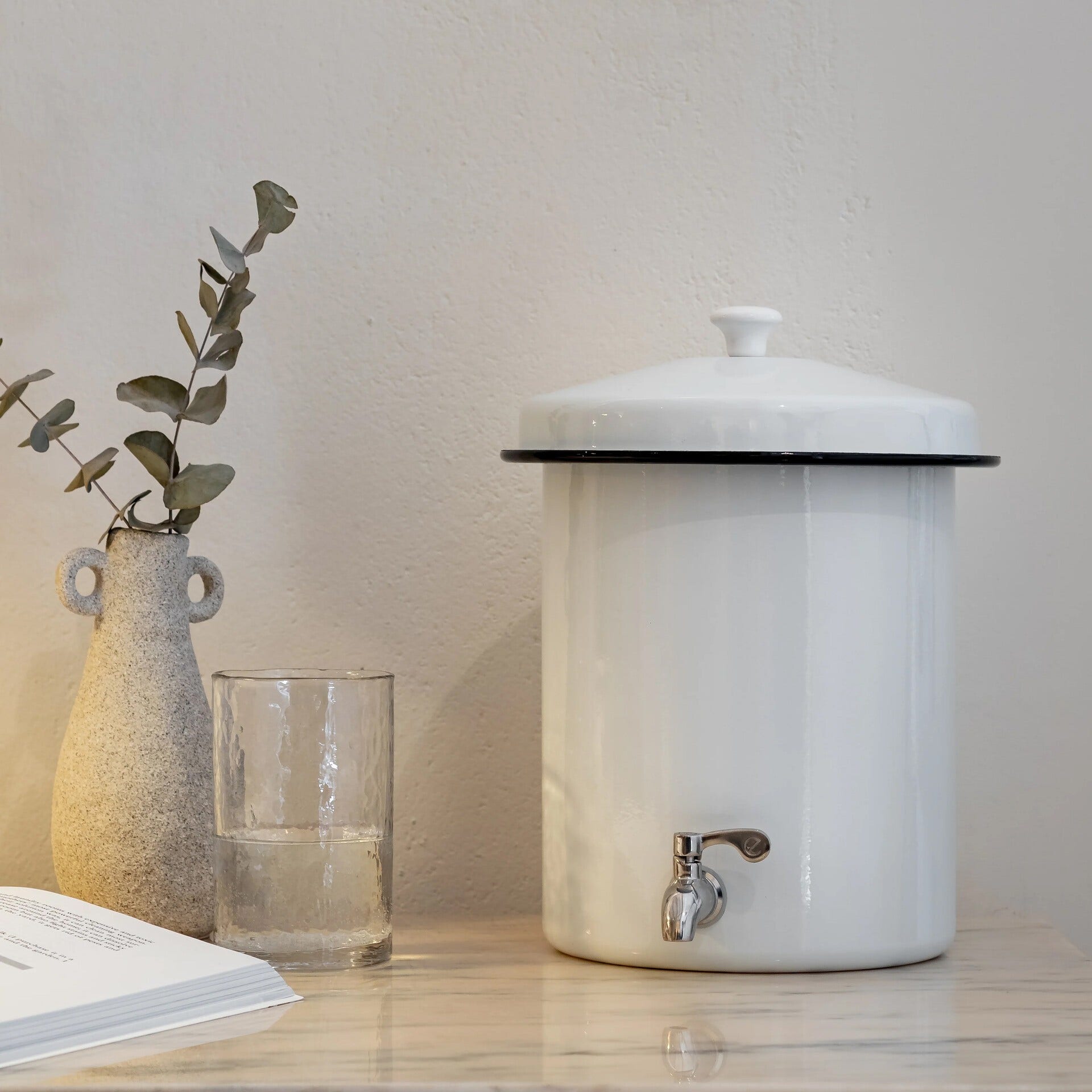 Ecofiltro Filtro acqua 5L Kit iniziale bianco - 4 anni di utilizzo