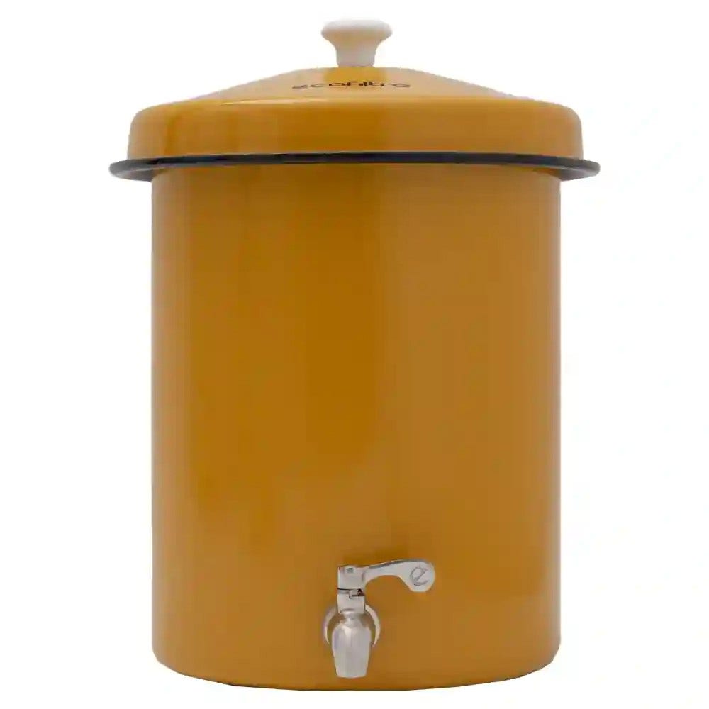 Ecofiltro Filtro acqua 5L Kit iniziale giallo - 4 anni di utilizzo