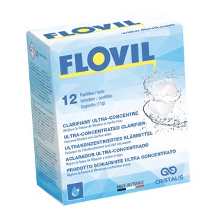 Compresse flocculante Flovil per piscina >80 m3