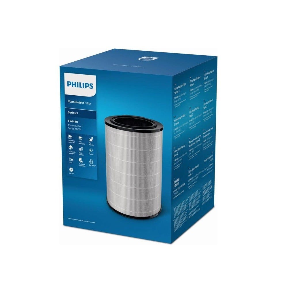 Philips Filtro HEPA a carboni attivi per purificatore d'aria NanoProtect S3 FY3430/30