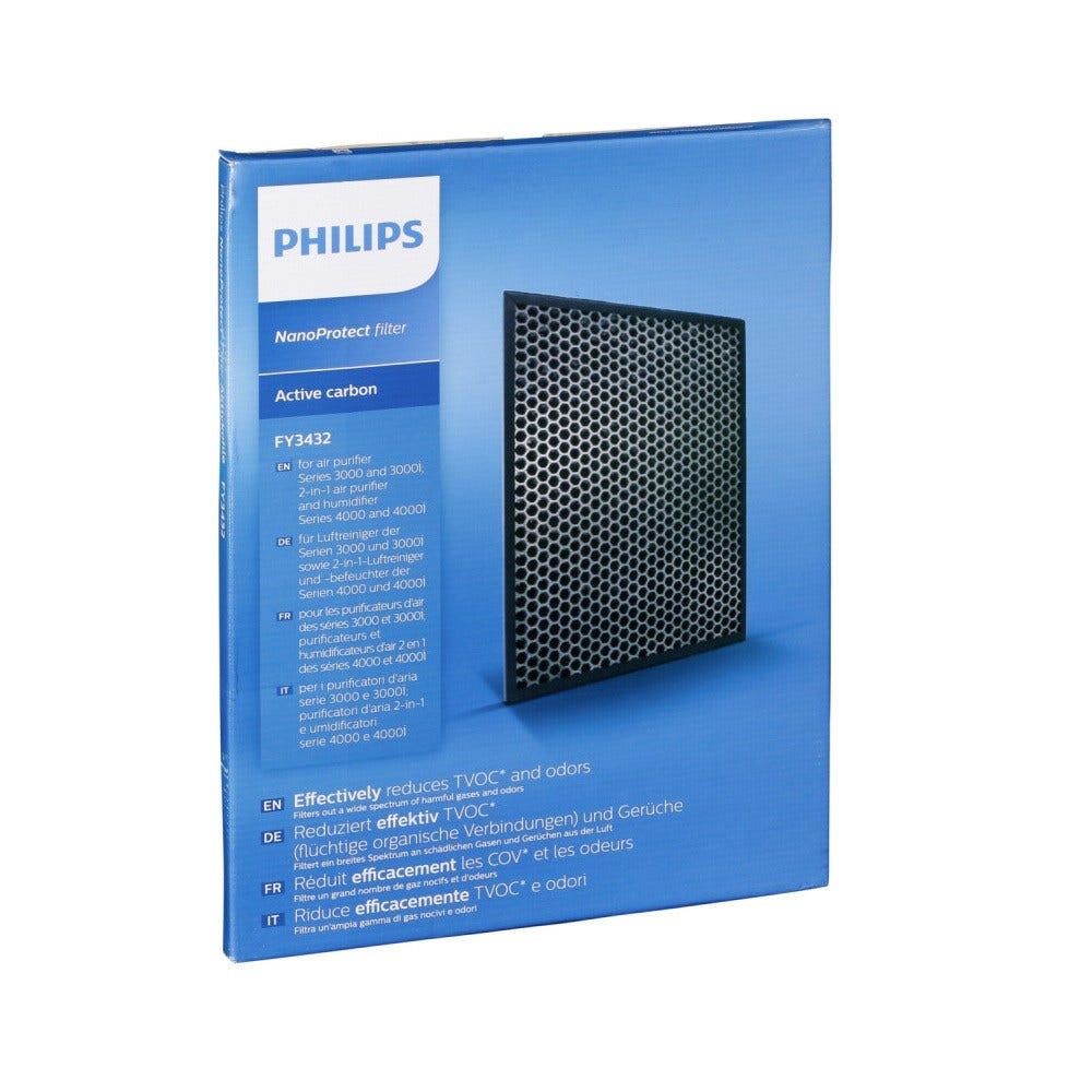 Philips Filtro a carboni attivi per purificatore d'aria NanoProtect FY3432/10