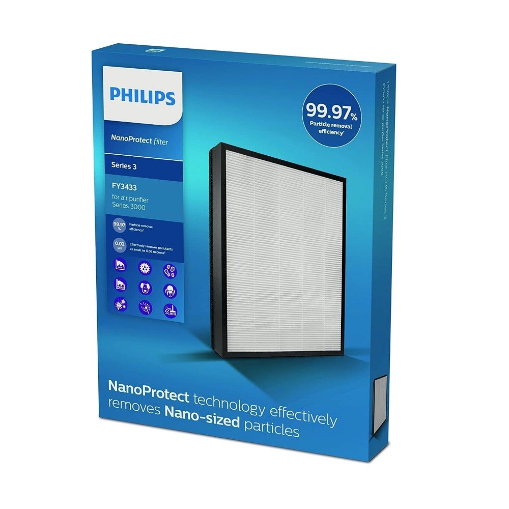 Philips Filtro HEPA per purificatore d'aria NanoProtect S3 FY3433/10