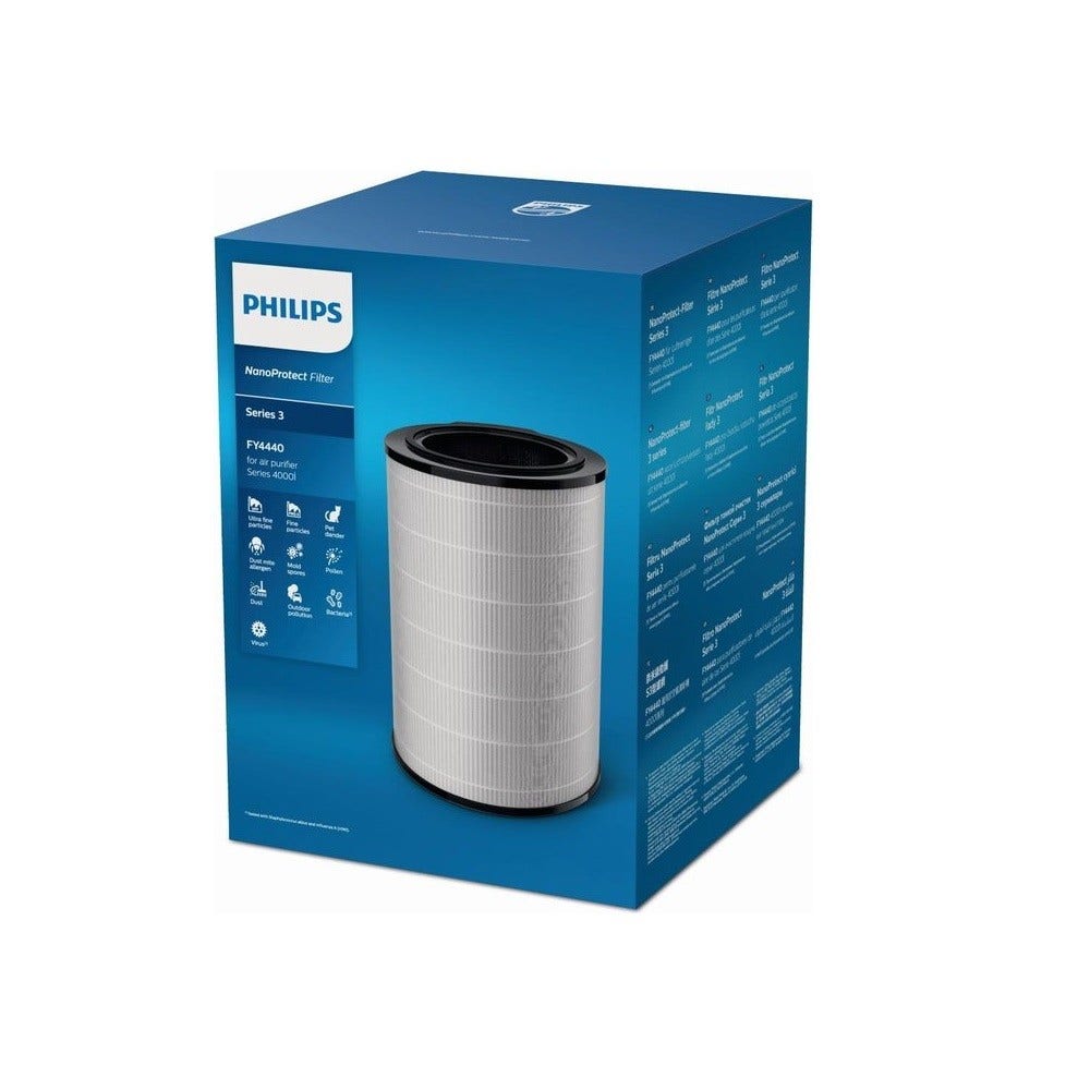 Philips Filtro HEPA a carboni attivi per purificatore d'aria NanoProtect S3 FY4440/30