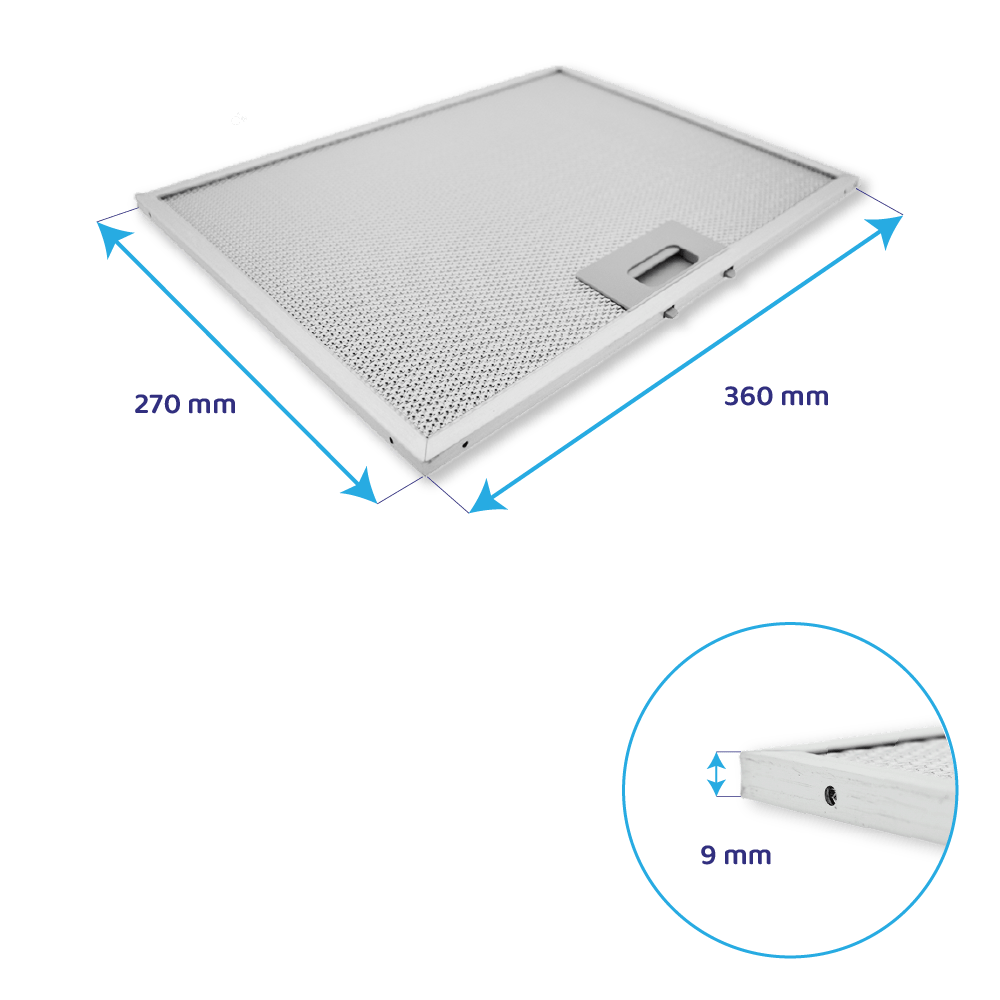 Kit Filtro a carboni attivi (4 pz.) + Filtro metallico antigrasso (1 pz.) compatibile con Whirlpool AKR62FLTK