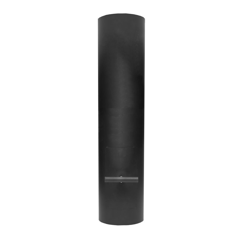 ABCAT® Filtro fumi per stufa a legna Ø150x1000x2mm Acciaio Inox
