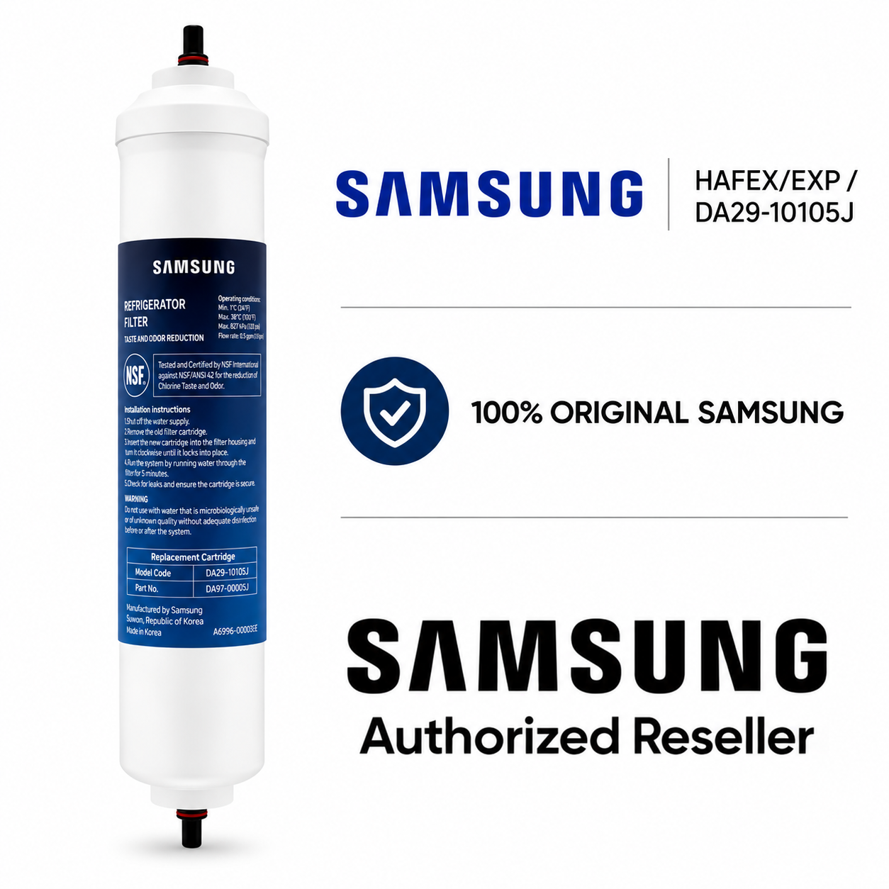 Samsung Filtro acqua frigorifero HAFEX/EXP / DA29-10105J