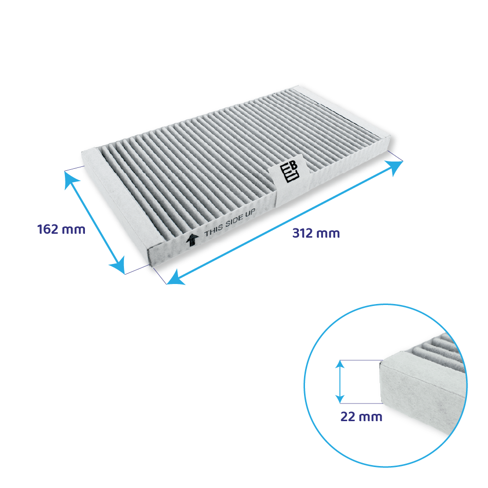 Filtro per Particelle Sottili ETNA HF3015 (2 pz.)