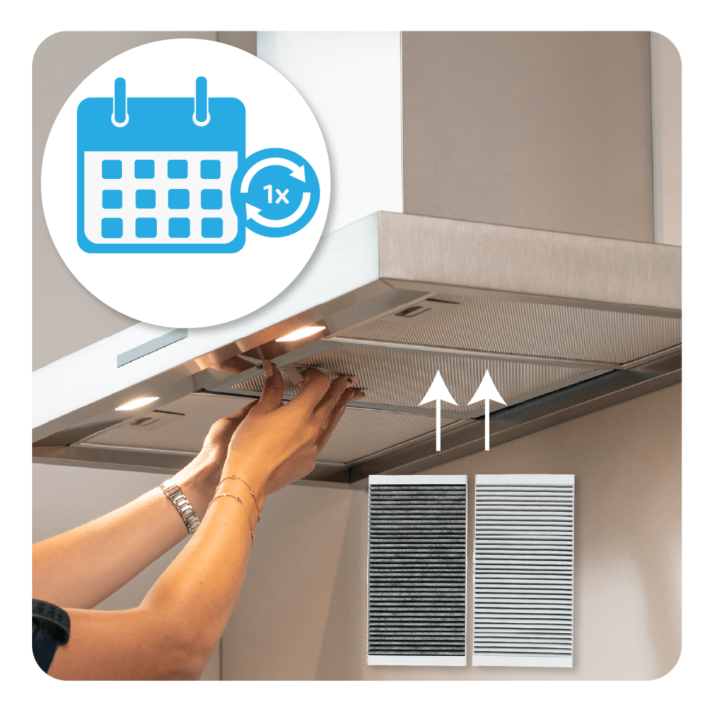 Gorenje Filtro a carboni attivi (2 pz.) HF3015 per piani cottura