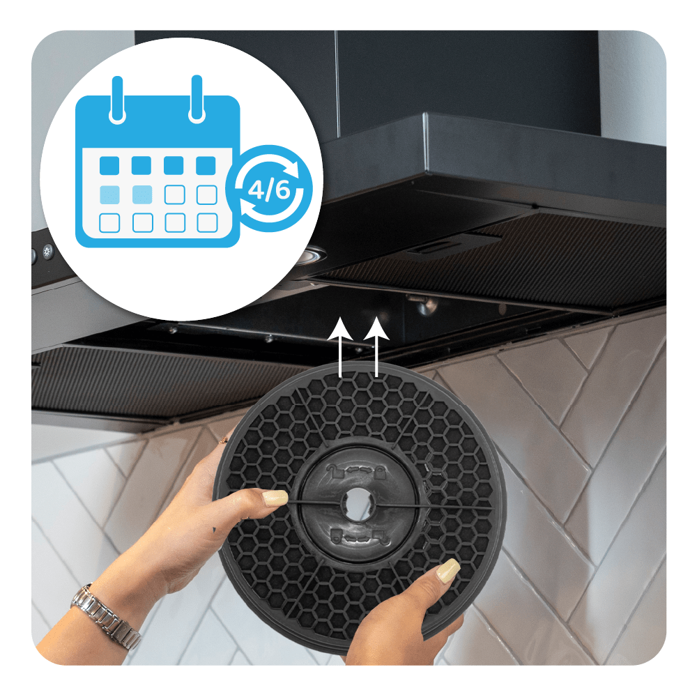 Filtro a carboni attivi compatibile con SMEG KSEC61... / KSEC91...