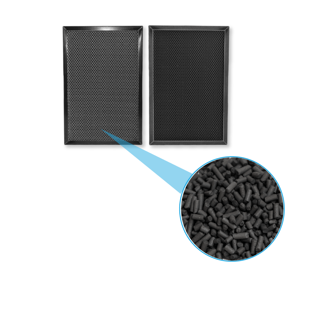 Filtro a carbone rigenerabile 2 in 1 adatto per Electrolux 140204164028