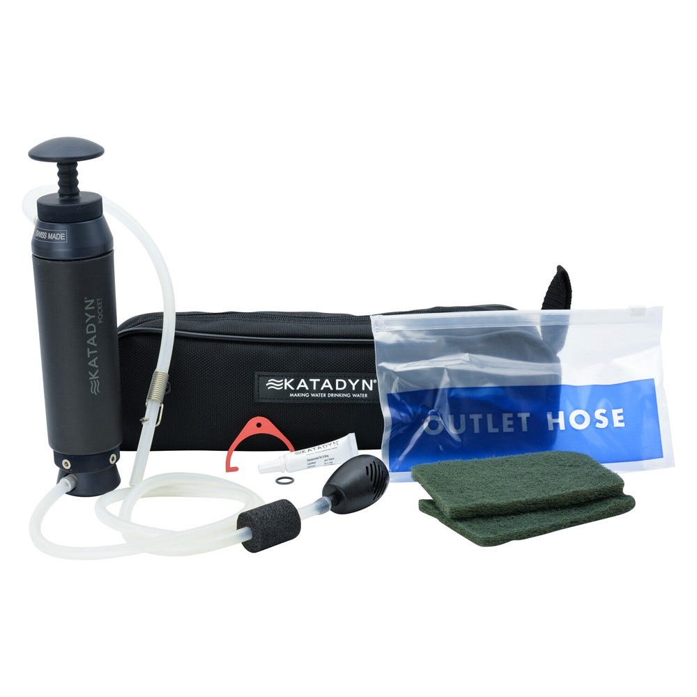 Katadyn Filtro acqua Pocket Tactical Nero K8020425
