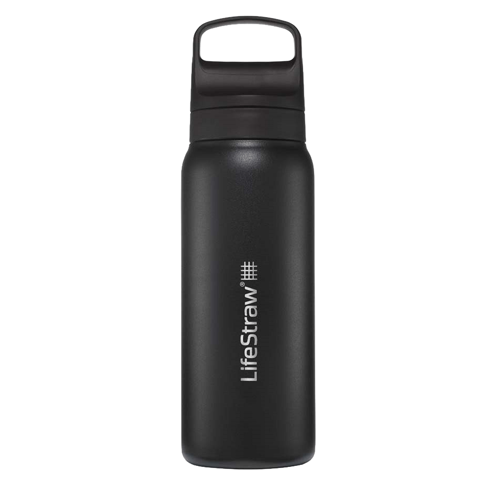 Borraccia in acciaio inox (1000 ml) LifeStraw Go 2.0 Series Nera