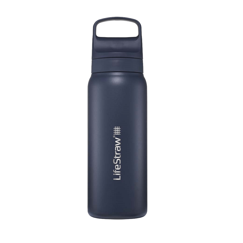 Borraccia in acciaio inox (700 ml) LifeStraw Go 2.0 Series Blu oceano