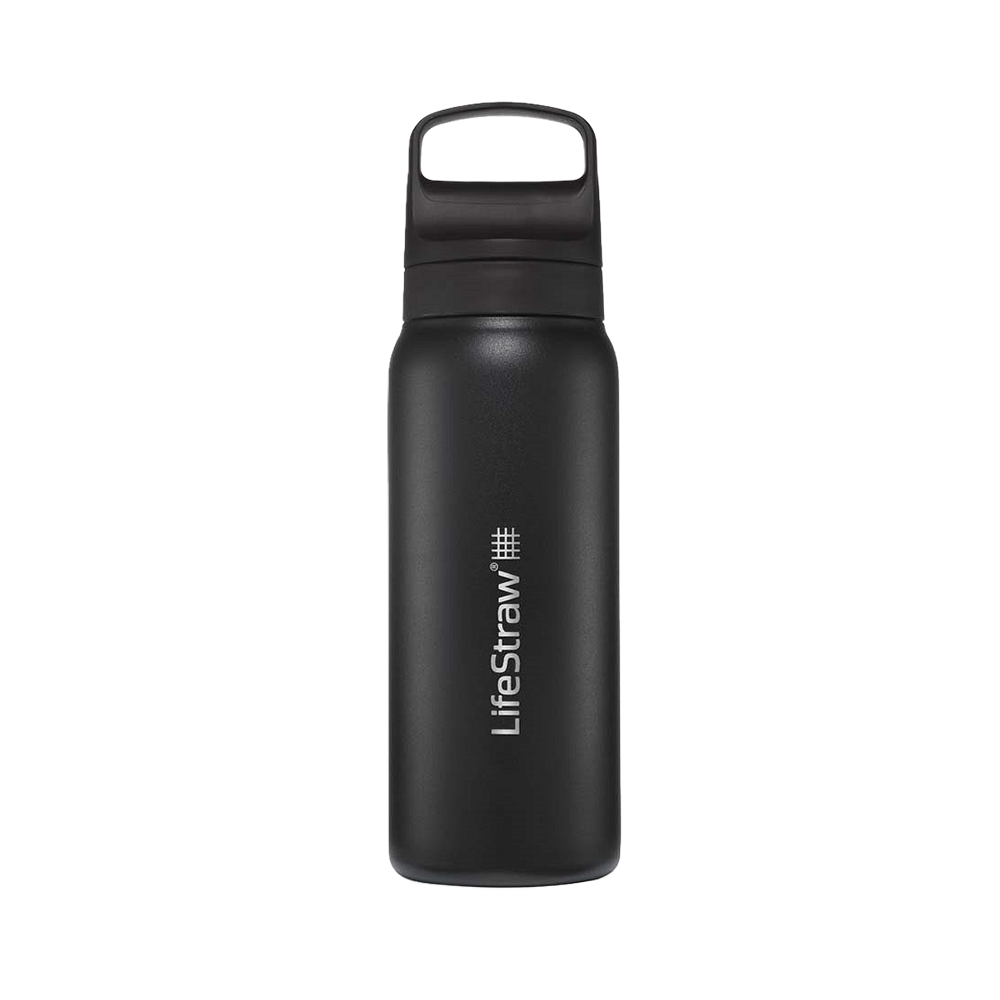 Borraccia in acciaio inox (700 ml) LifeStraw Go 2.0 Series Nera