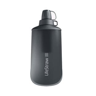 LifeStraw Peak Series Borraccia Pieghevole a Compressione 1l Dark Mountain Gray