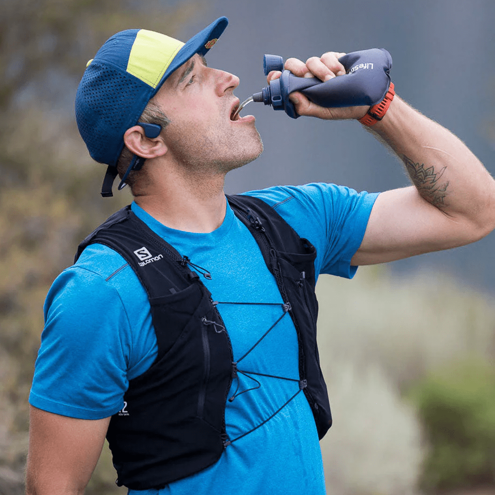 LifeStraw Peak Series Borraccia pieghevole a compressione (1l) Blu Montagna