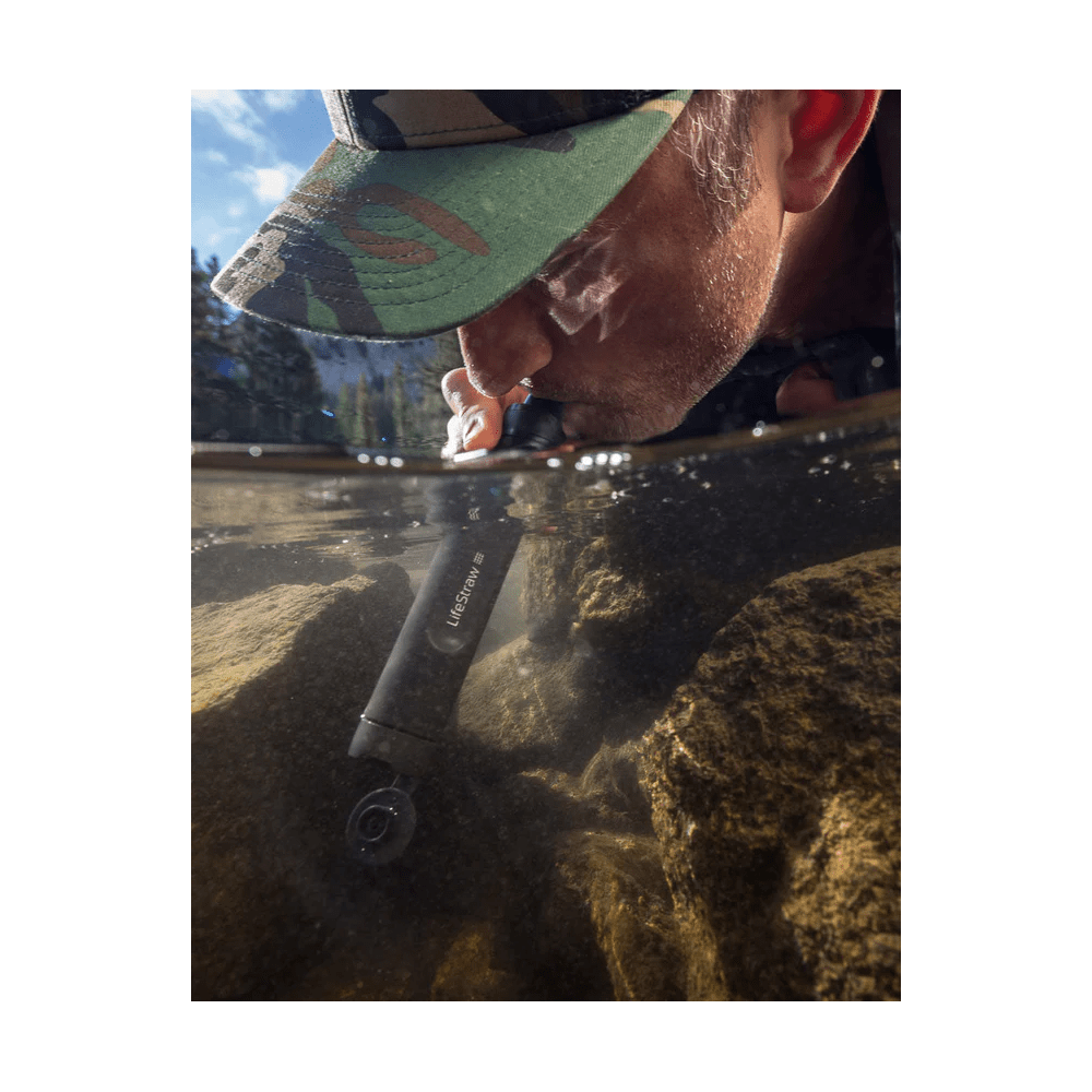 LifeStraw Peak Series Cannuccia filtrante Nero Montagna Scuro
