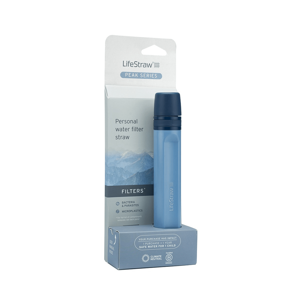 LifeStraw Peak Series Cannuccia filtrante Blu Montagna