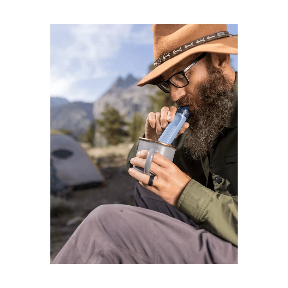 LifeStraw Peak Series Cannuccia filtrante Blu Montagna