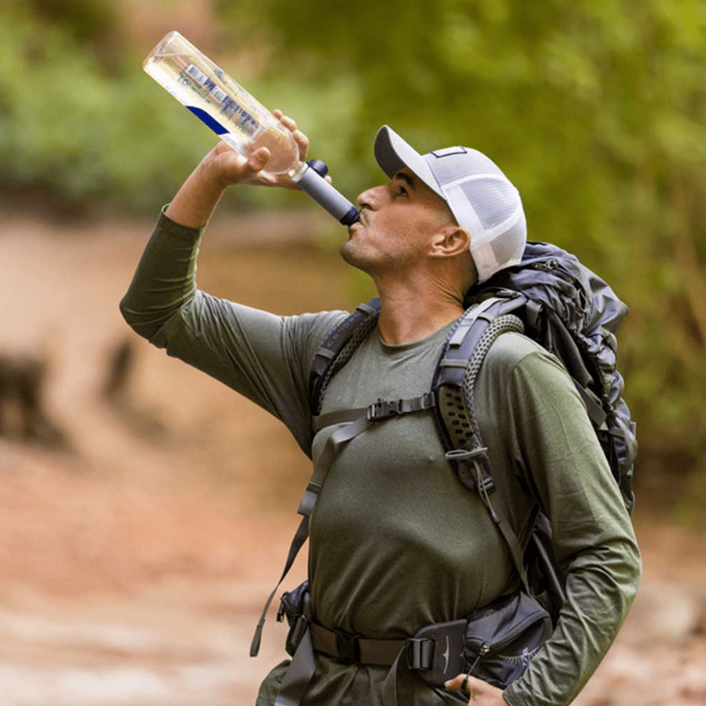 LifeStraw Peak Series Solo Filtro acqua Blu Montagna