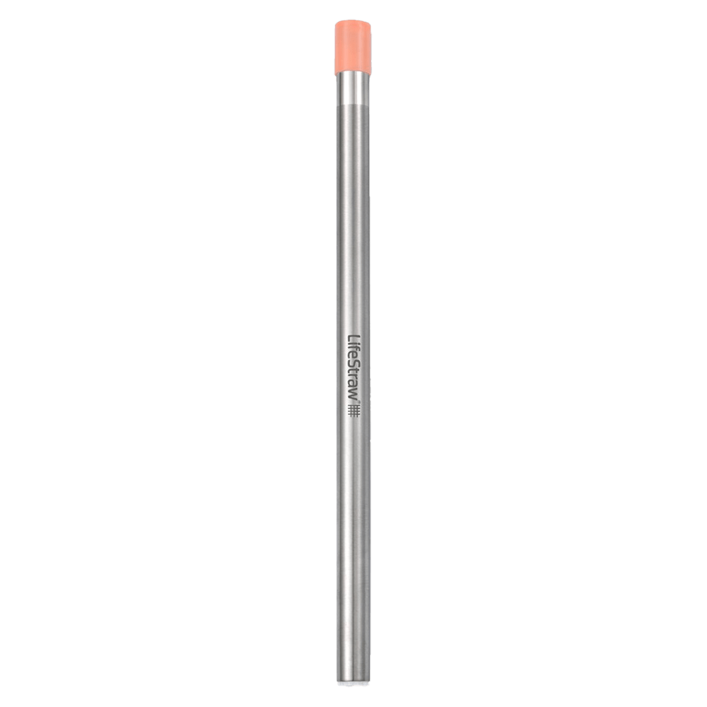 LifeStraw Sip Filtro a cannuccia in acciaio inox Rosa albicocca
