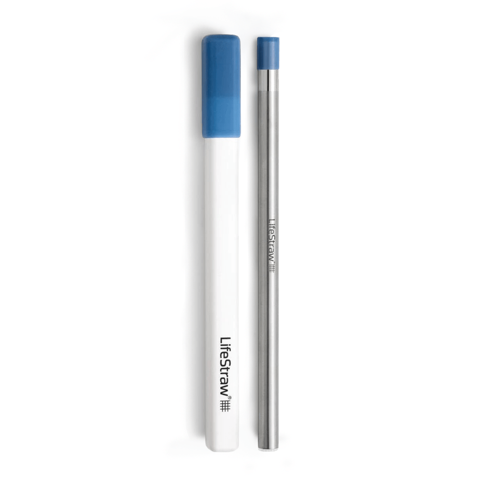 LifeStraw Sip Filtro a cannuccia in acciaio inox Blu tempestoso