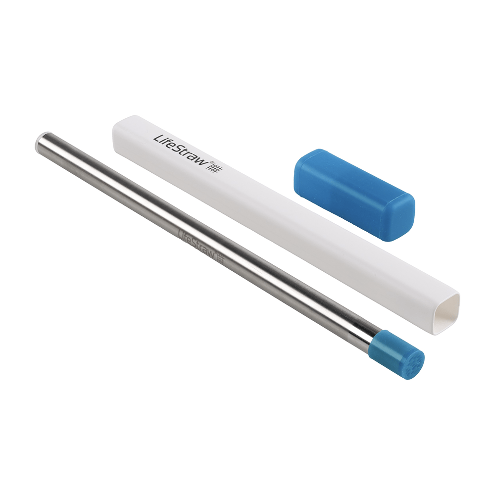 LifeStraw Sip Filtro a cannuccia in acciaio inox Blu tempestoso