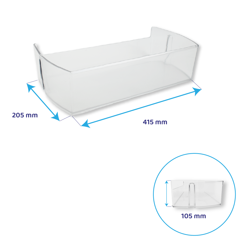LG Balconcino portabottiglie 415x205x105mm MAN64890001