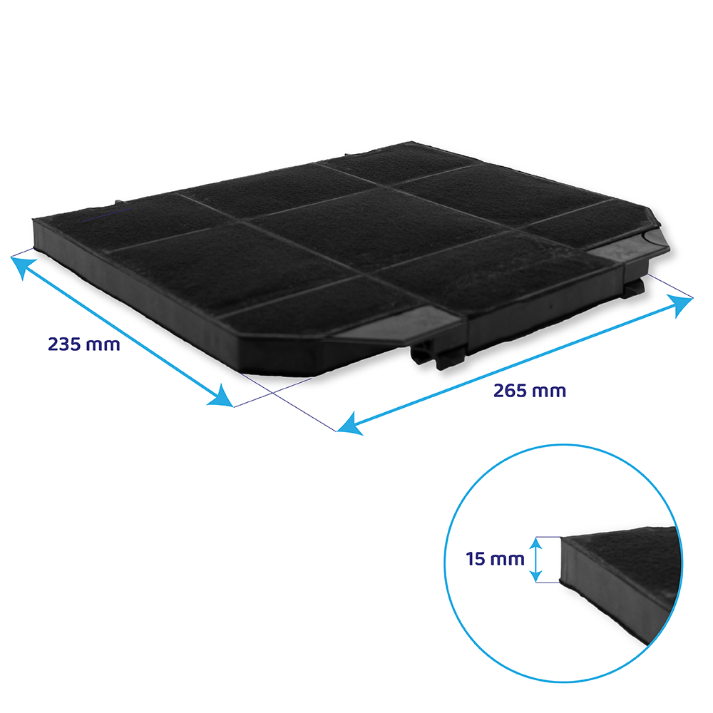 Alno Filtro a carboni attivi EFF72 /MCFE04 / 9029800480