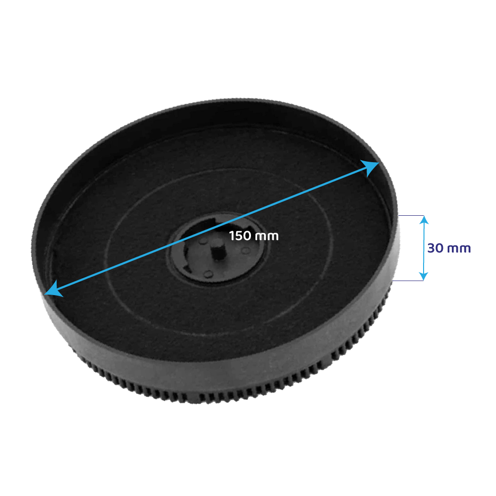 LG Filtro a carboni attivi (2 pz.) HCEZ2426S / HCEZ2428B / HCEZ3626S / 12173000001200