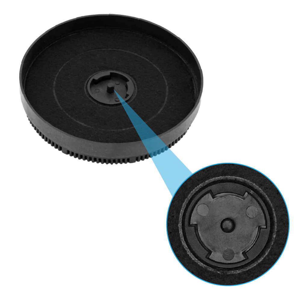 LG Filtro a carboni attivi (2 pz.) HCEZ2426S / HCEZ2428B / HCEZ3626S / 12173000001200