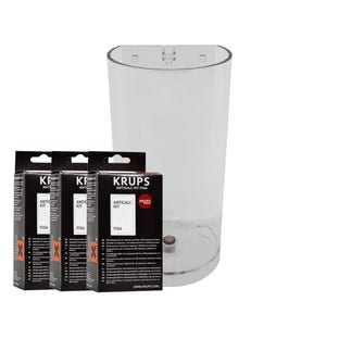 Set di manutenzione per macchina da caffè Krups Serbatoio dell'acqua + Set di decalcificazione