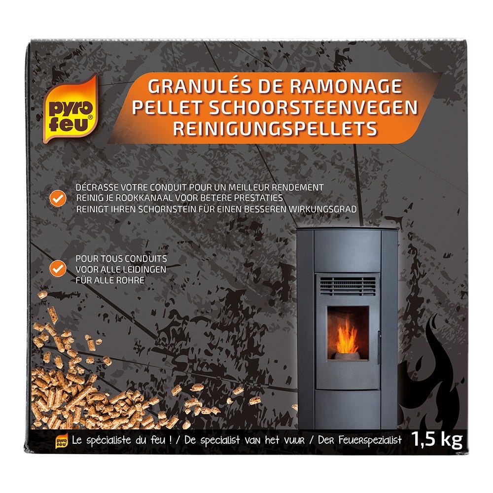 Granuli di pulizia Pyrofeu 1,5 kg