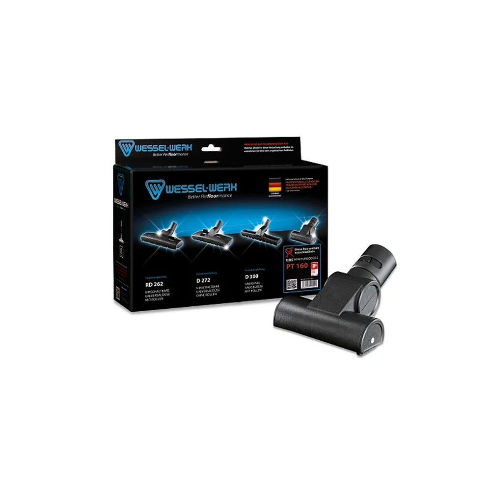 Spazzola turbo manuale Wessel-Werk con rullo spazzola